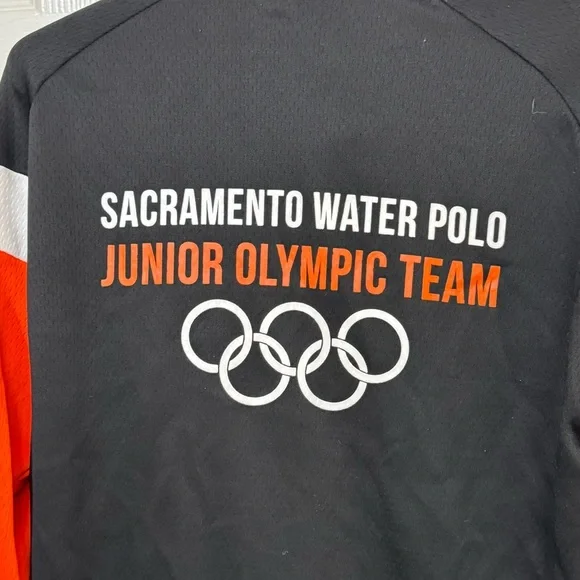 Sacramento Water Polo Track Jacket Warm Up Junior Olympic Team Men’s M - Picture 5 of 5